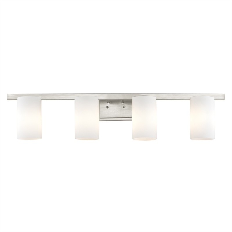 Beaumont Lane 4 Light Bath Light in Brushed Nickel