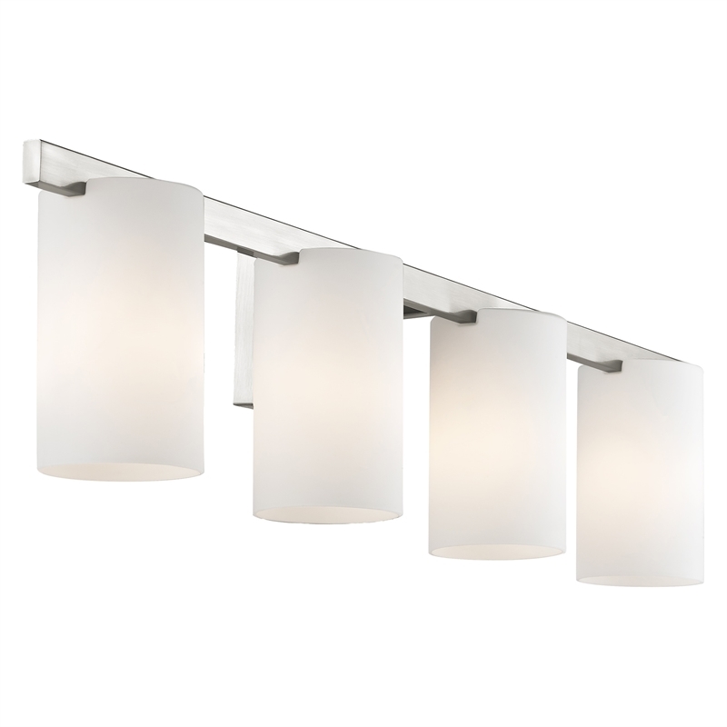 Beaumont Lane 4 Light Bath Light in Brushed Nickel
