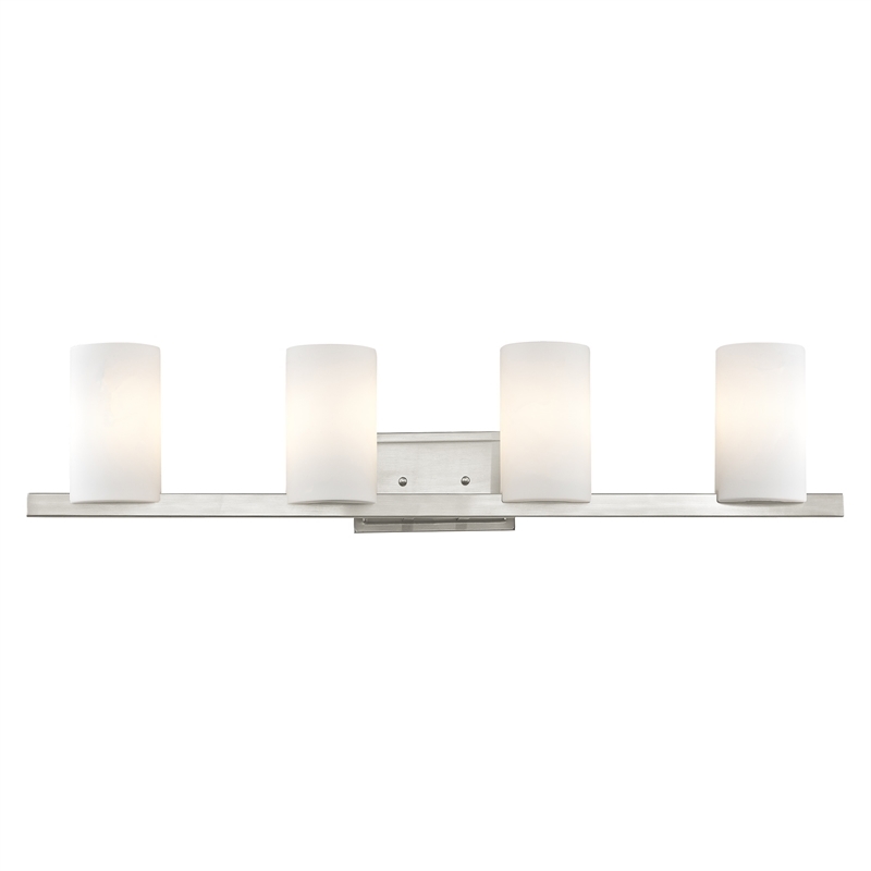 Beaumont Lane 4 Light Bath Light in Brushed Nickel