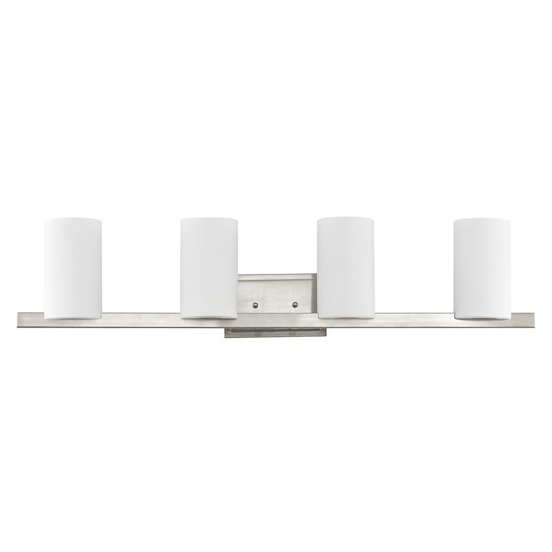 Beaumont Lane 4 Light Bath Light in Brushed Nickel