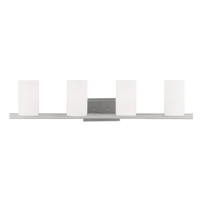 Beaumont Lane 4 Light Bath Light in Brushed Nickel