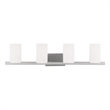 Beaumont Lane 4 Light Bath Light in Brushed Nickel