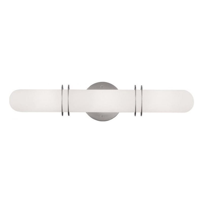 Beaumont Lane 3 Light Bath Light in Brushed Nickel