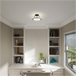 Beaumont Lane 2 Light Ceiling Mount in Black