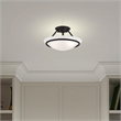 Beaumont Lane 2 Light Ceiling Mount in Black