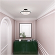 Beaumont Lane 3 Light Ceiling Mount in Black