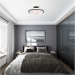Beaumont Lane 3 Light Ceiling Mount in Black
