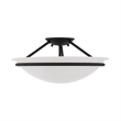 Beaumont Lane 3 Light Ceiling Mount in Black