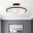 Beaumont Lane 3 Light Ceiling Mount in Black