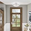 Beaumont Lane 3 Light Ceiling Mount in Brushed Nickel