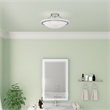 Beaumont Lane 3 Light Ceiling Mount in Brushed Nickel