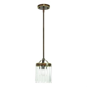 Beaumont Lane Mini Pendant in Hand Painted Palacial Bronze