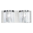 Beaumont Lane 2 Light Bath Light in Brushed Nickel