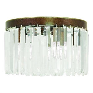 Beaumont Lane 4 Light Ceiling Mount in Hand Painted Palacial Bronze