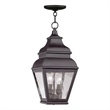 Beaumont Lane 2 Light Outdoor Chain Hang in Bronze