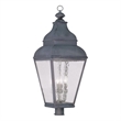 Beaumont Lane 4 Light Outdoor Post Head in Bronze