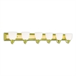 Beaumont Lane 6 Light Bath Light in Polished Brass