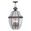 Beaumont Lane 4 Light Outdoor Chain Hang in Bronze