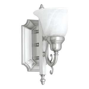Beaumont Lane Bath Light in Brushed Nickel