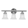 Beaumont Lane 3 Light Bath Light in Brushed Nickel