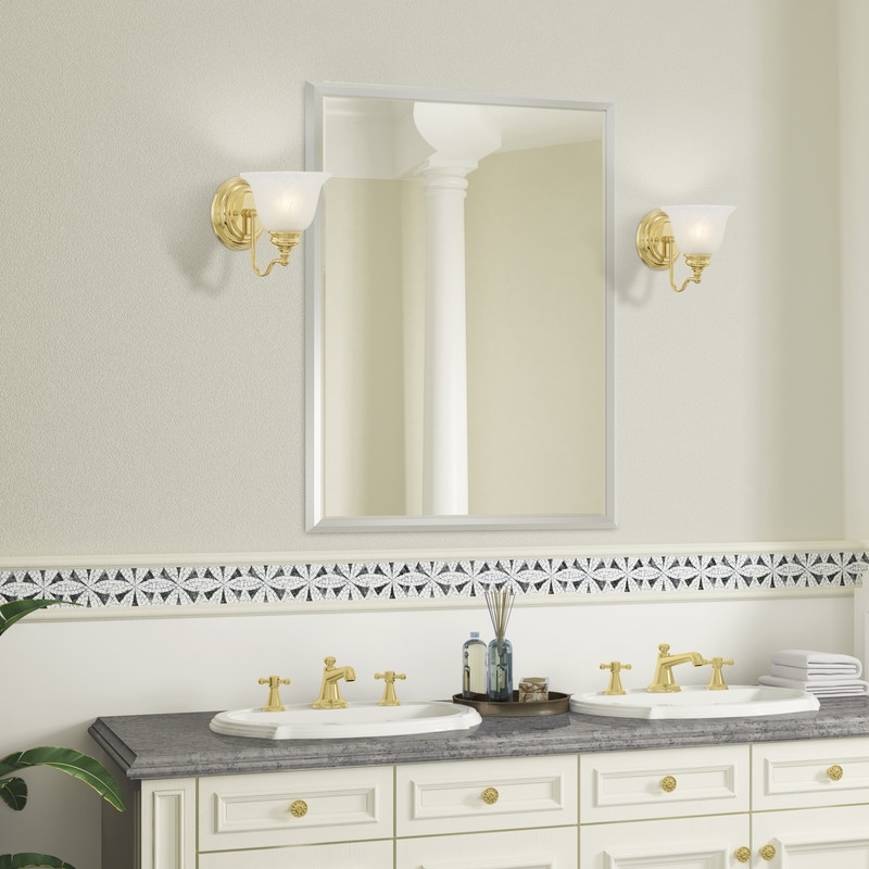 Beaumont Lane Bath Light in Polished Brass