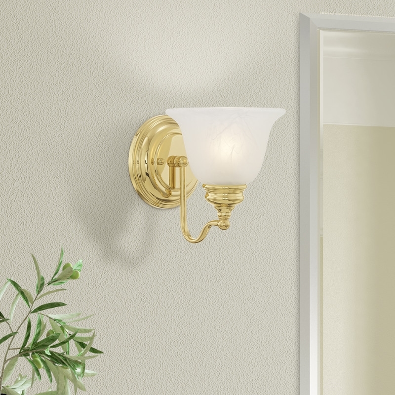 Beaumont Lane Bath Light in Polished Brass