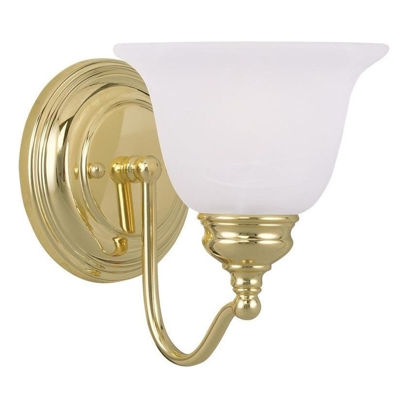 Beaumont Lane Bath Light in Polished Brass