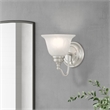 Beaumont Lane Bath Light in Brushed Nickel