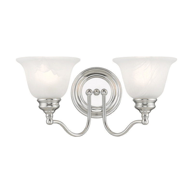 Beaumont Lane 2 Light Bath Light in Chrome