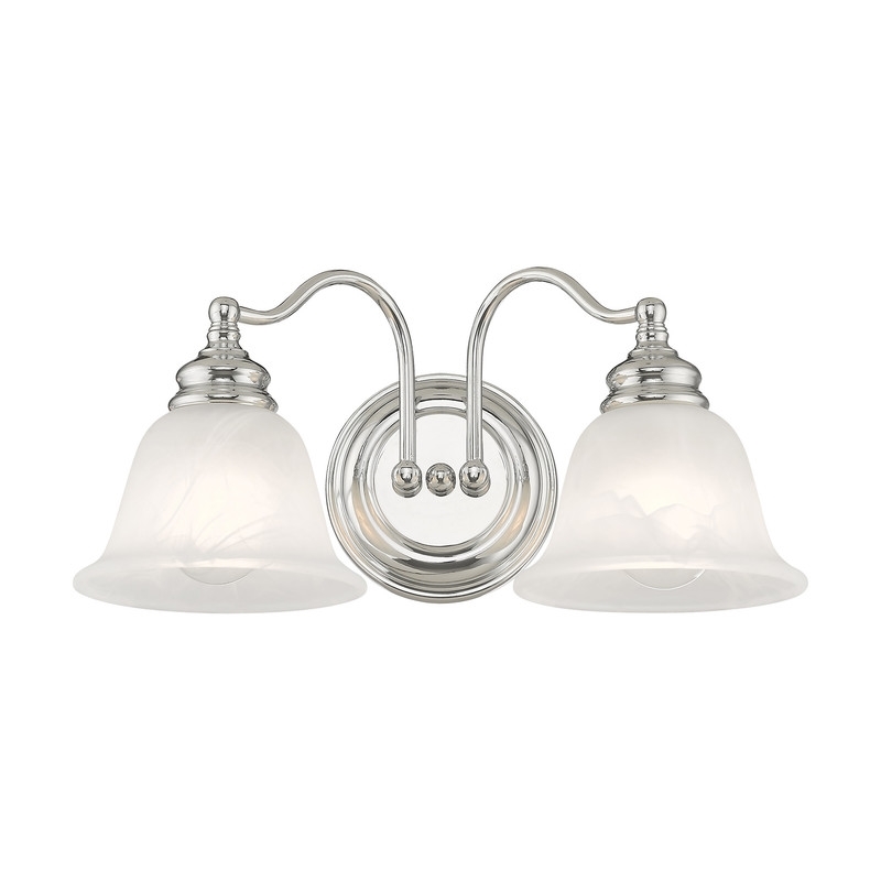 Beaumont Lane 2 Light Bath Light in Chrome