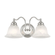 Beaumont Lane 2 Light Bath Light in Chrome