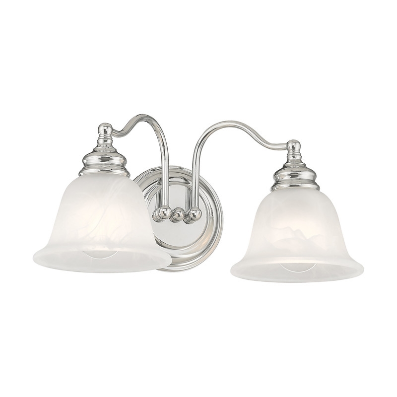 Beaumont Lane 2 Light Bath Light in Chrome