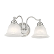 Beaumont Lane 2 Light Bath Light in Chrome