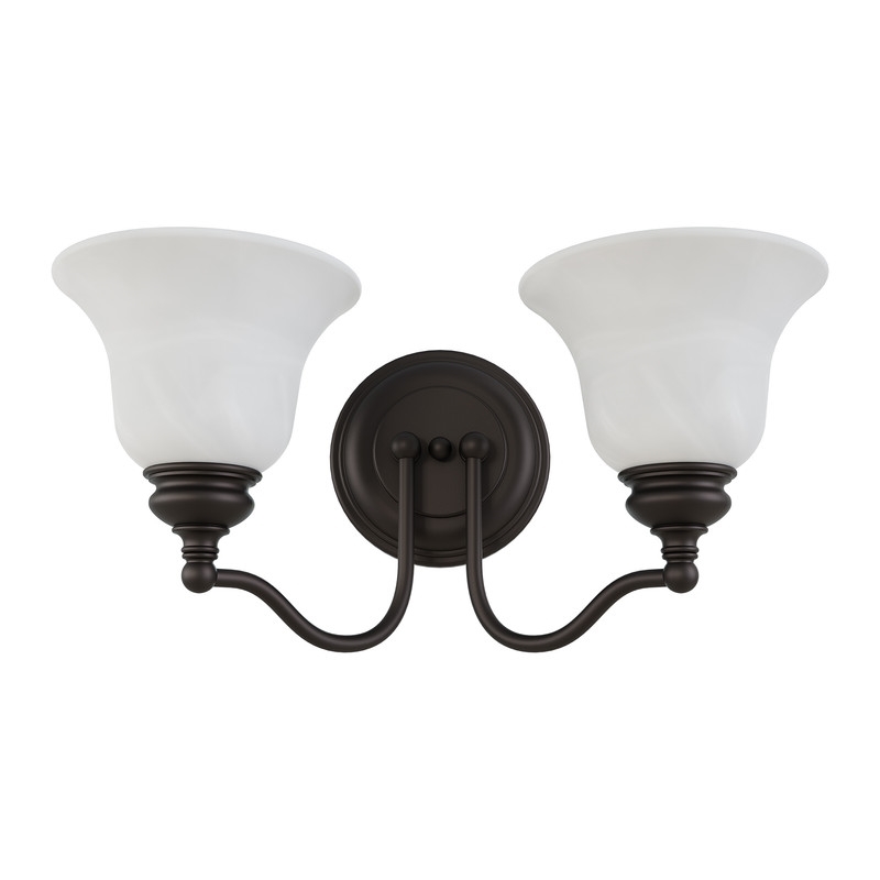 Beaumont Lane 2 Light Bath Light in Bronze