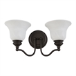 Beaumont Lane 2 Light Bath Light in Bronze