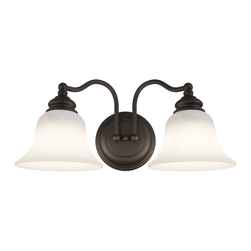 Beaumont Lane 2 Light Bath Light in Bronze