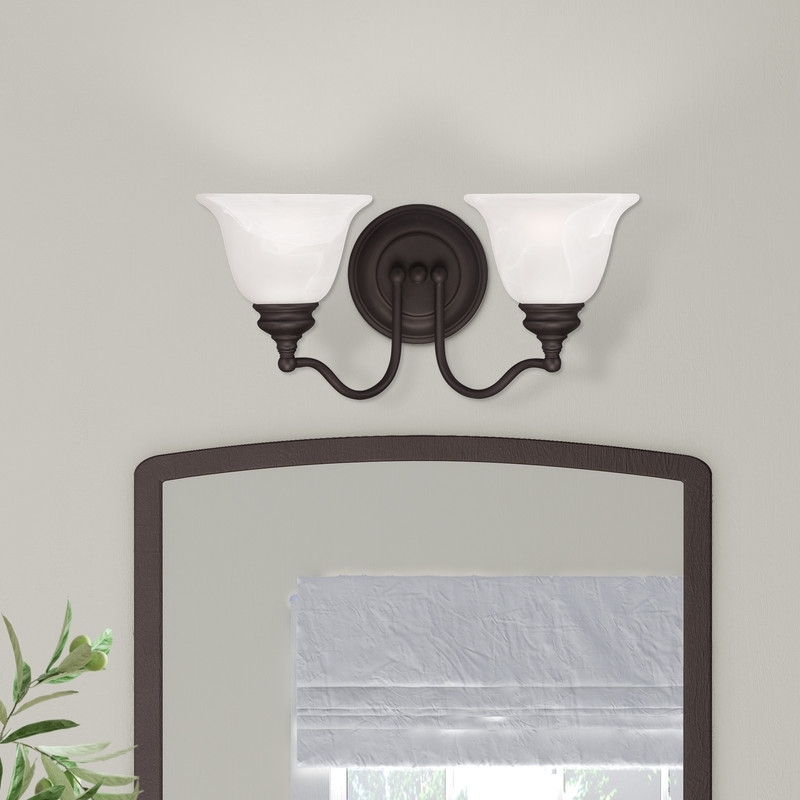 Beaumont Lane 2 Light Bath Light in Bronze