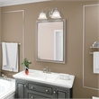 Beaumont Lane 2 Light Bath Light in Brushed Nickel