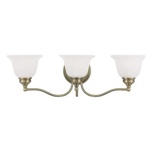 Beaumont Lane 3 Light Bath Light in Antique Brass