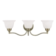 Beaumont Lane 3 Light Bath Light in Antique Brass