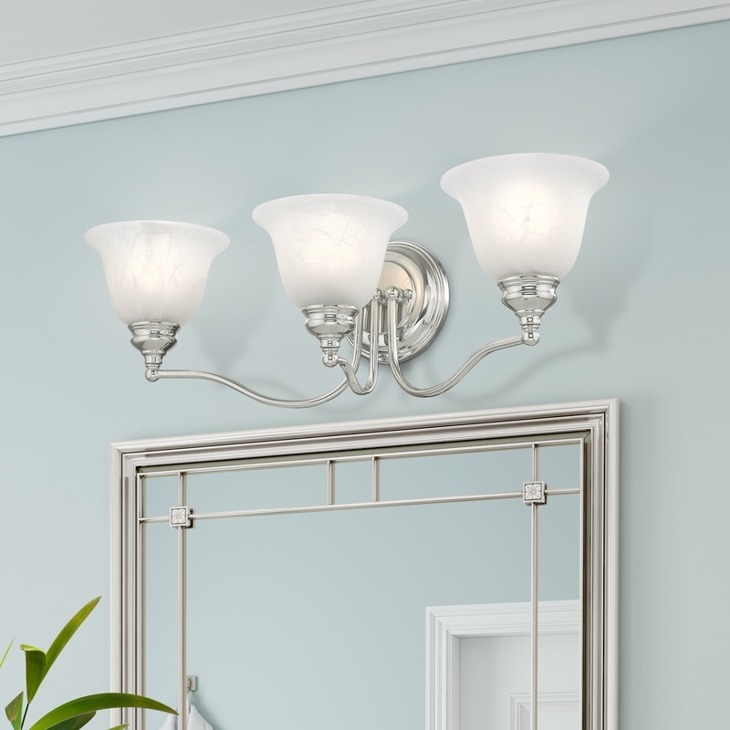 Beaumont Lane 3 Light Bath Light in Chrome