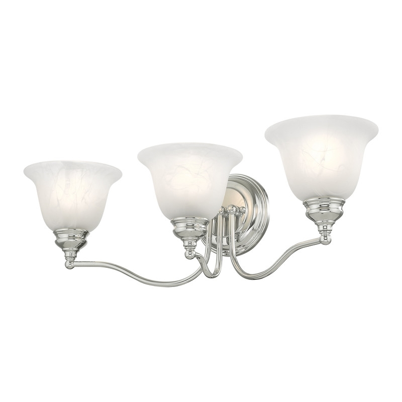 Beaumont Lane 3 Light Bath Light in Chrome