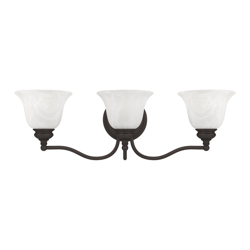 Beaumont Lane 3 Light Bath Light in Bronze