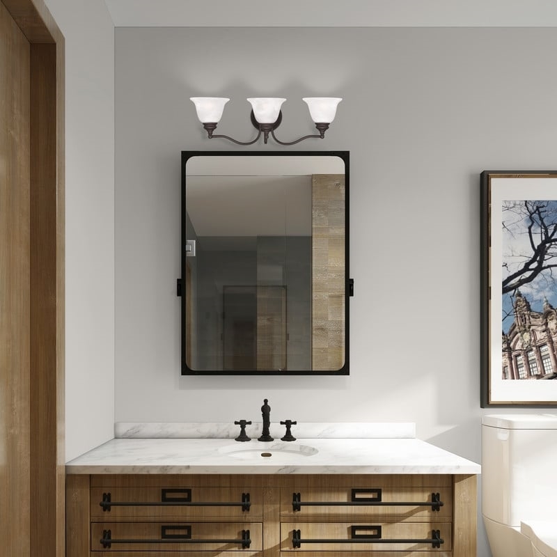 Beaumont Lane 3 Light Bath Light in Bronze