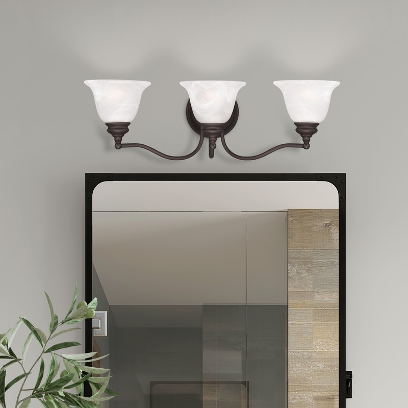 Beaumont Lane 3 Light Bath Light in Bronze