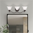 Beaumont Lane 3 Light Bath Light in Bronze