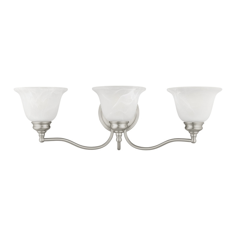 Beaumont Lane 3 Light Bath Light in Brushed Nickel
