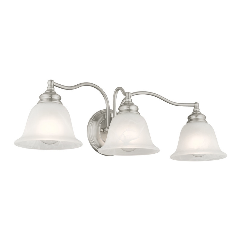 Beaumont Lane 3 Light Bath Light in Brushed Nickel