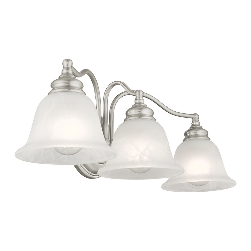Beaumont Lane 3 Light Bath Light in Brushed Nickel