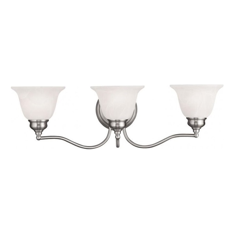 Beaumont Lane 3 Light Bath Light in Brushed Nickel